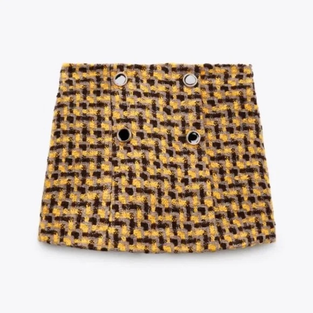 NWT - Zara Textured Skort